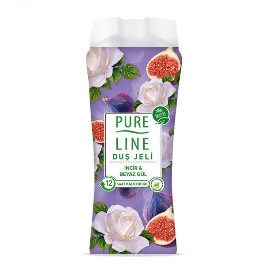 Pure Line Duş Jeli 400ml - İncir & Beyaz Gül