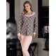 Şahinler Baskılı Pijama Takımı Desenli MBP23721-1 Pembe Şahinler Baskılı Pijama Takımı Desenli MBP23721-1 Pembe