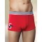 Şahinler California Baskılı Likralı Boxer Kırmızı ME112