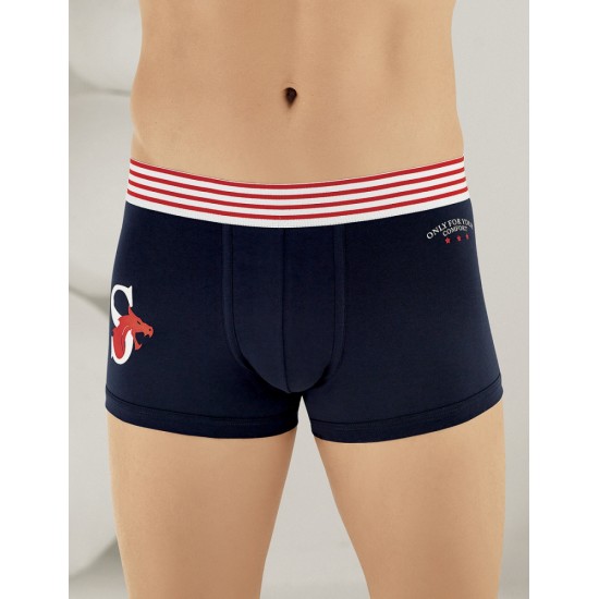 Şahinler California Baskılı Likralı Boxer Lacivert ME112 Şahinler California Baskılı Likralı Boxer Lacivert ME112