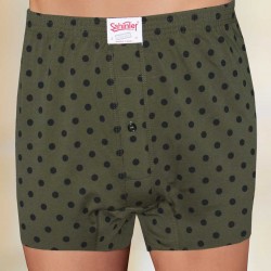 Şahinler Düğmeli Erkek Boxer ME010-HKSH Haki