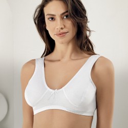 Şahinler Geniş Büstiyer Atlet & Sütyen Beyaz MB016