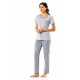 Şahinler Kadın Pijama Takımı MBP24816-2 Mavi Şahinler Kadın Pijama Takımı MBP24816-2 Mavi