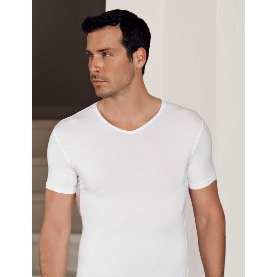 Şahinler Likralı Modal Kısakol Atlet Beyaz ME119 Şahinler Likralı Modal Kısakol Atlet Beyaz ME119