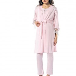 Şahinler Lohusa Pijama Takımı MBP24824-1 Pembe