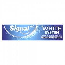 Signal Beyazlatıcı Sistem 75 ml Diş Macunu