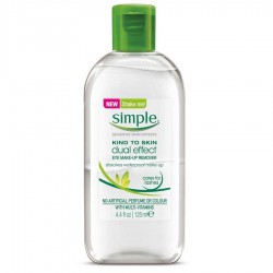 Simple Çift Fazlı Göz Makyaj Temizleyici 125 Ml