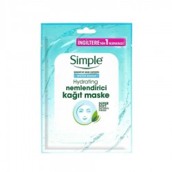 Simple Kağıt Maske Water Boost Nemlendirici 1*21 Ml