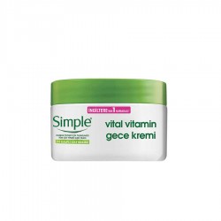 Simple Vital Vitamin Gece Kremi 50 Ml