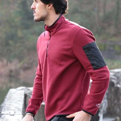 Fiyort Step Bordo Polar Sweat