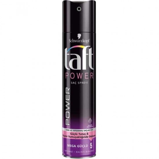 Taft Power Mega Güçlü Saç Spreyi Kaşmir 250 ml