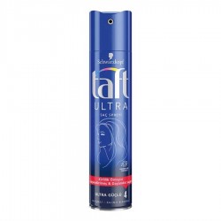 Taft Ultra Güçlü Kirlilik Önleyici Saç Spreyi 4 250 ml