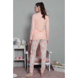 Vienetta Kadın Pijama Takım 8020766155 Açık Pembe