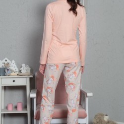 Vienetta Kadın Pijama Takım 8020766155 Açık Pembe