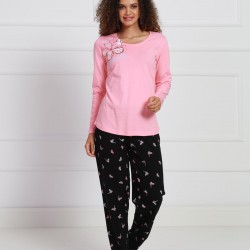 Vienetta Kadın Pijama Takım 9051087359 Pembe