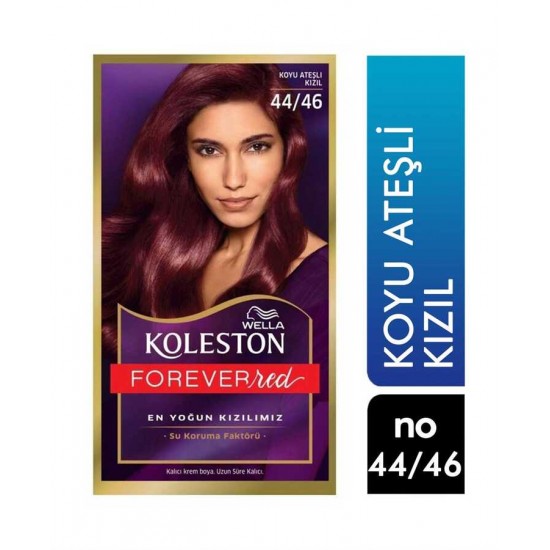 Wella Koleston Kit Saç Boyası Koyu Ateş Kızıl 44/46 Wella Koleston Kit Saç Boyası Koyu Ateş Kızıl 44/46