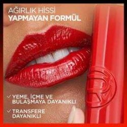 Loreal Paris Infaillible Laque Resistance Likit Parlak Ruj - 550 Noir Cherr