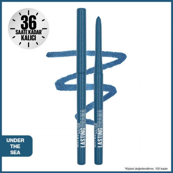 Maybelline New York Lasting Drama Automatic Liner Göz Kalemi- Under The Sea Maybelline New York Lasting Drama Automatic Liner Göz Kalemi- Under The Sea