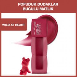 Maybelline Super Stay Teddy Tint Uzun Süre Kalıcı Likit Mat 50 Wild at Heart