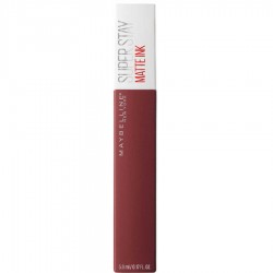 Maybelline New York Super Stay Matte Ink Likit Mat Ruj - 50 Voyager Bordo