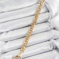 Pirinç Sıralı Ok Model Zirkon Taşlı Gold Renk VİP Seri Kadın Bileklik