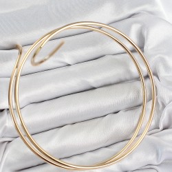 Pirinç Sarmal Model Gold Renk Pazu Bileklik