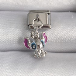 316L Çelik Gümüş Renk Kedi Model Nomination Charm