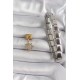 316L Çelik Gold Renk Sallantı Zirkon Taşlı Güneş Model Nomination Charm 316L Çelik Gold Renk Sallantı Zirkon Taşlı Güneş Model Nomination Charm