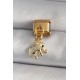 316L Çelik Gold Renk Sallantı Zirkon Taşlı Fil Model Nomination Charm 316L Çelik Gold Renk Sallantı Zirkon Taşlı Fil Model Nomination Charm