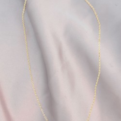 Çiçek Model Zirkon Taş Detaylı Gold Metal Zincirli Kadın Kolye