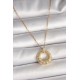 316L Çelik Gold Renk Zincir Zirkon Taş İşlemeli Daire Model Kadın Kolye 316L Çelik Gold Renk Zincir Zirkon Taş İşlemeli Daire Model Kadın Kolye