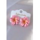 Pembe Renk Lotus Aloha Model Kadın Küpe Pembe Renk Lotus Aloha Model Kadın Küpe