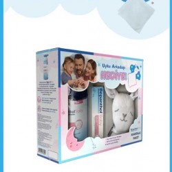 Bepanthol Baby 400ml Günlük Vücut Bakım Şampuanı + 30 gr Pişik Önleyici Merhem Uyku arkadaşı - Hediye Seti