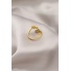 Gold Renk Metal Yaprak Model Kadın Yüzük Gold Renk Metal Yaprak Model Kadın Yüzük