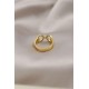 Gold Renkli Metal Zirkon Taşlı Kadın Yüzük Gold Renkli Metal Zirkon Taşlı Kadın Yüzük