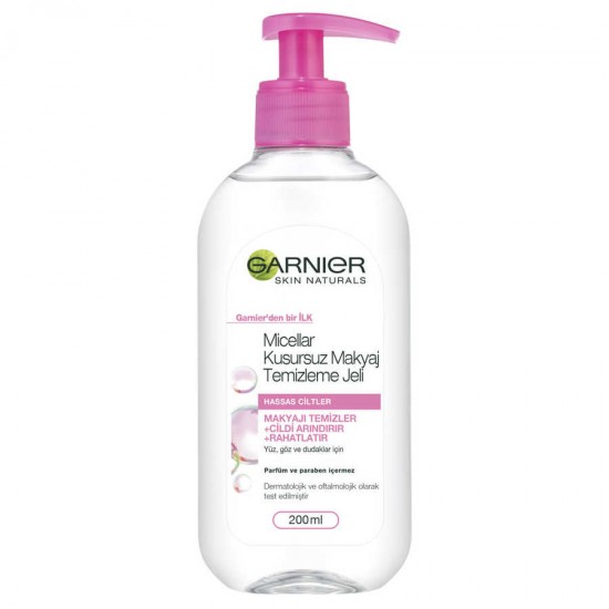 Garnier Micellar Kusursuz Makyaj Temizleme Jeli 200 ml Garnier Micellar Kusursuz Makyaj Temizleme Jeli 200 ml