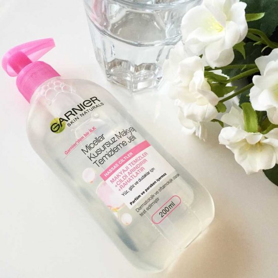 Garnier Micellar Kusursuz Makyaj Temizleme Jeli 200 ml Garnier Micellar Kusursuz Makyaj Temizleme Jeli 200 ml