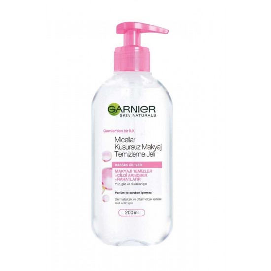 Garnier Micellar Kusursuz Makyaj Temizleme Jeli 200 ml Garnier Micellar Kusursuz Makyaj Temizleme Jeli 200 ml