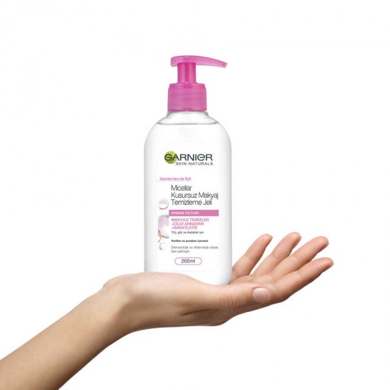 Garnier Micellar Kusursuz Makyaj Temizleme Jeli 200 ml Garnier Micellar Kusursuz Makyaj Temizleme Jeli 200 ml