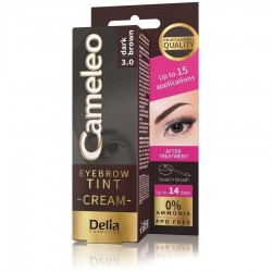 Delia Cameleo Eyebrow Tint Cream 3 0 Dark Brown