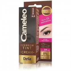 Delia Cameleo Eyebrow Tint Cream 4 0 Brown