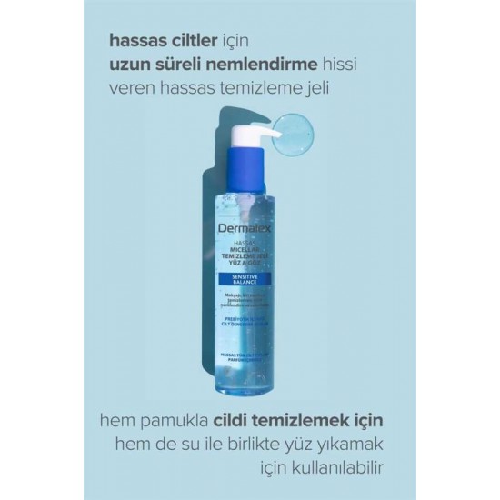 Dermalex Sensitive Balance Hassas Micellar Temizleme Jeli 200 ml