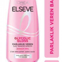 Elseve Glycolic Gloss Parlaklık Veren Saç Bakım Kremi 250 ml