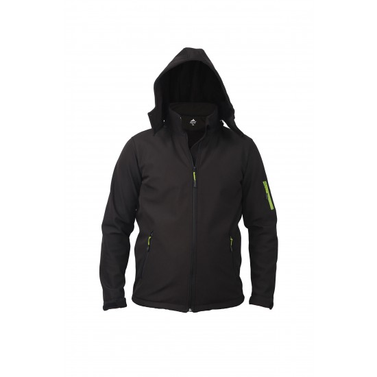 Flam Softshell Mont Siyah Flam Softshell Mont Siyah