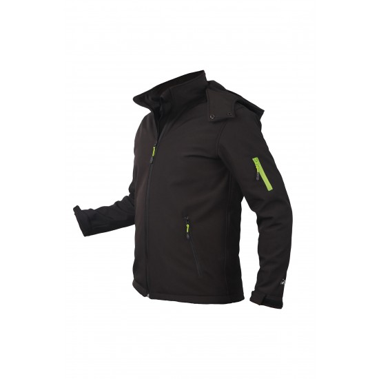 Flam Softshell Mont Siyah Flam Softshell Mont Siyah