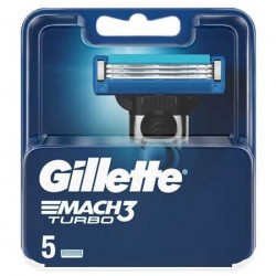 GILLETTE MACH 3 KARTUŞ TURBO 5 Lİ