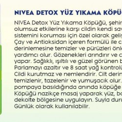 Nivea Urban Skin Detox Yüz Yıkama Köpüğü 150 ml