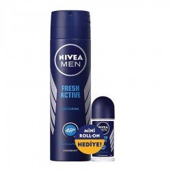 Nivea Men Fresh Active Deodorant Set 150 ml + 25