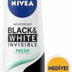 Nivea Women Black White Invisible Fresh Deodorant Set 150 ml + 25
