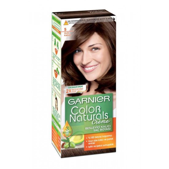 Garnier Color Naturals Saç Boyası 5 Açık Kahve